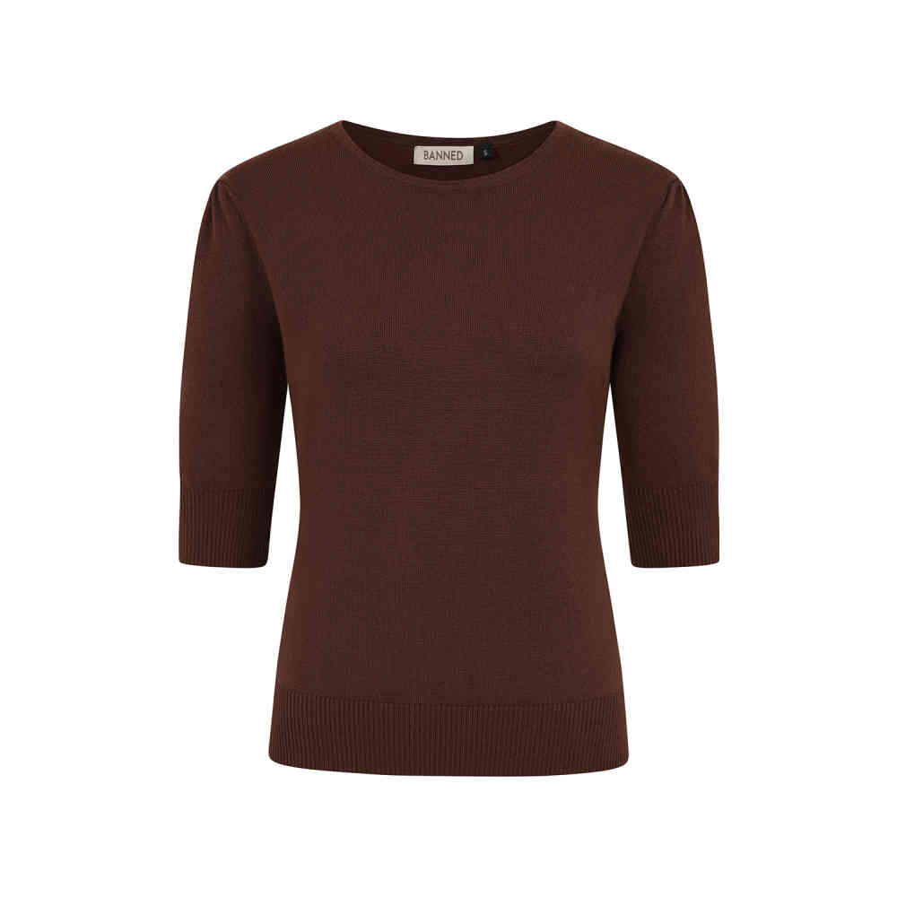 Banned - Grace Pull en tricot - Marron